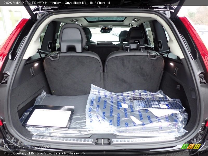 Onyx Black Metallic / Charcoal 2020 Volvo XC90 T6 AWD Momentum