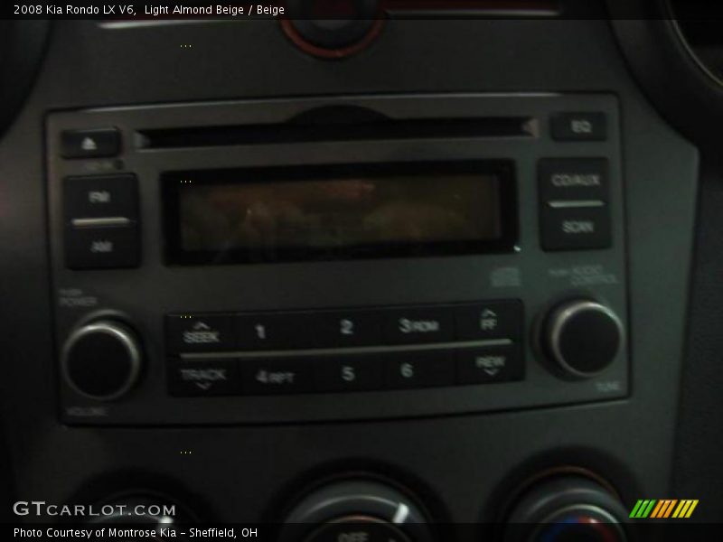 Light Almond Beige / Beige 2008 Kia Rondo LX V6