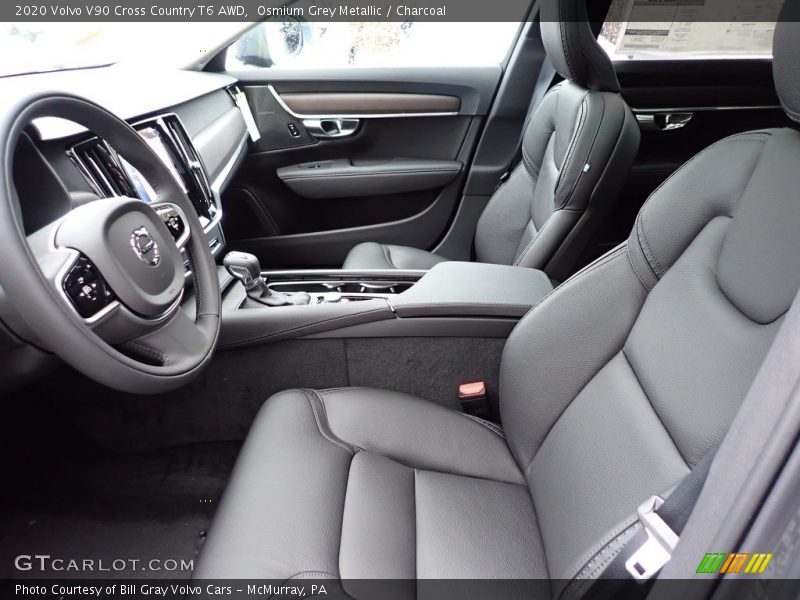 Front Seat of 2020 V90 Cross Country T6 AWD