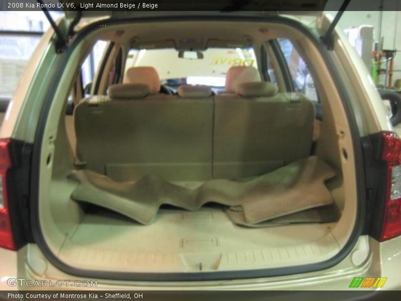 Light Almond Beige / Beige 2008 Kia Rondo LX V6