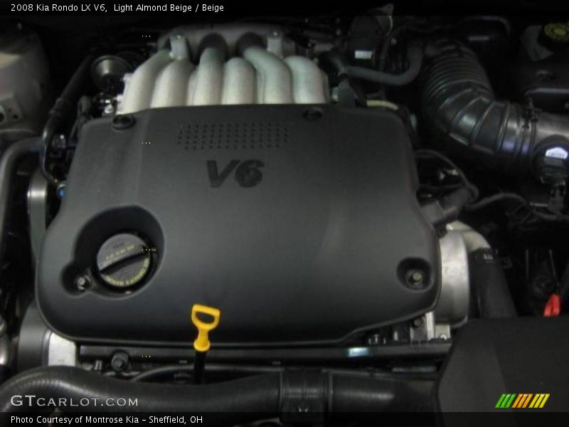 Light Almond Beige / Beige 2008 Kia Rondo LX V6