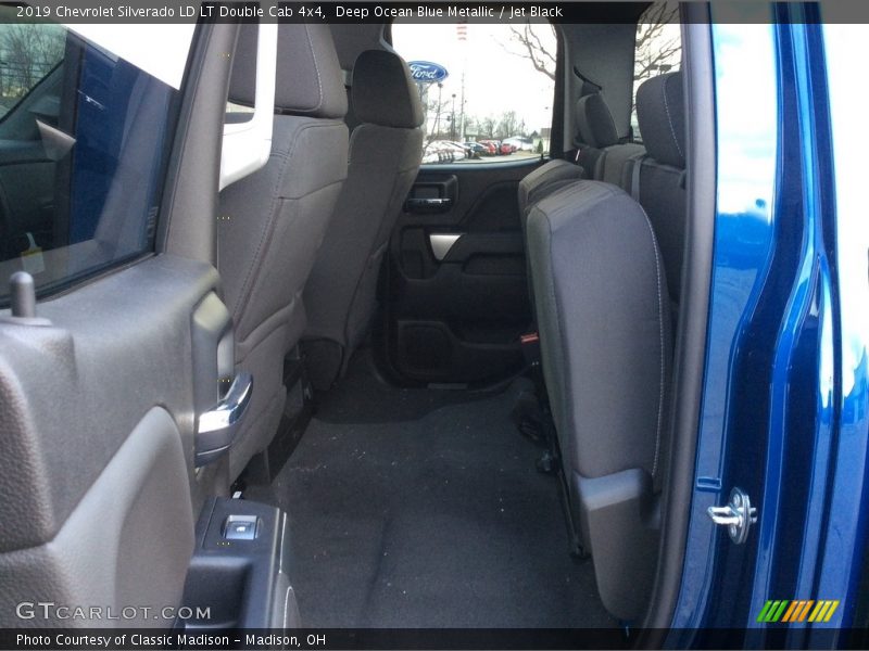 Deep Ocean Blue Metallic / Jet Black 2019 Chevrolet Silverado LD LT Double Cab 4x4