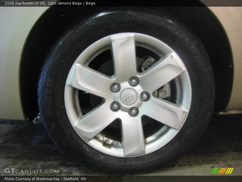 Light Almond Beige / Beige 2008 Kia Rondo LX V6