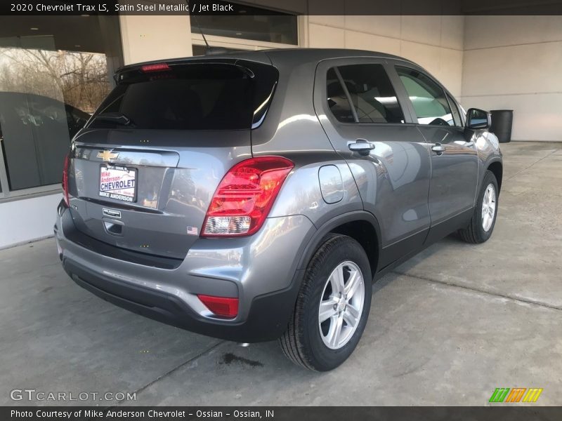 Satin Steel Metallic / Jet Black 2020 Chevrolet Trax LS
