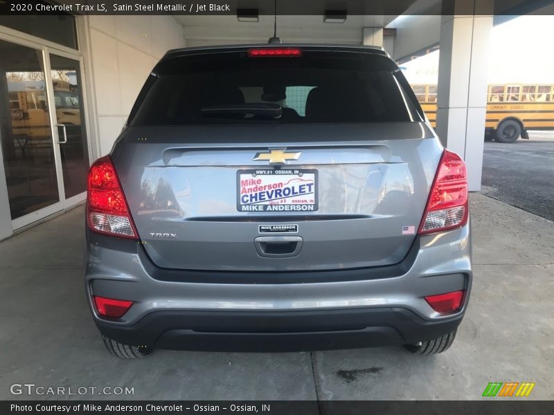 Satin Steel Metallic / Jet Black 2020 Chevrolet Trax LS