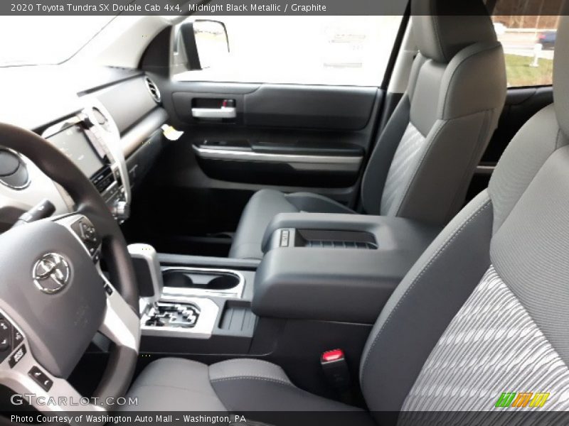 Midnight Black Metallic / Graphite 2020 Toyota Tundra SX Double Cab 4x4