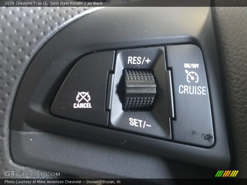 Satin Steel Metallic / Jet Black 2020 Chevrolet Trax LS