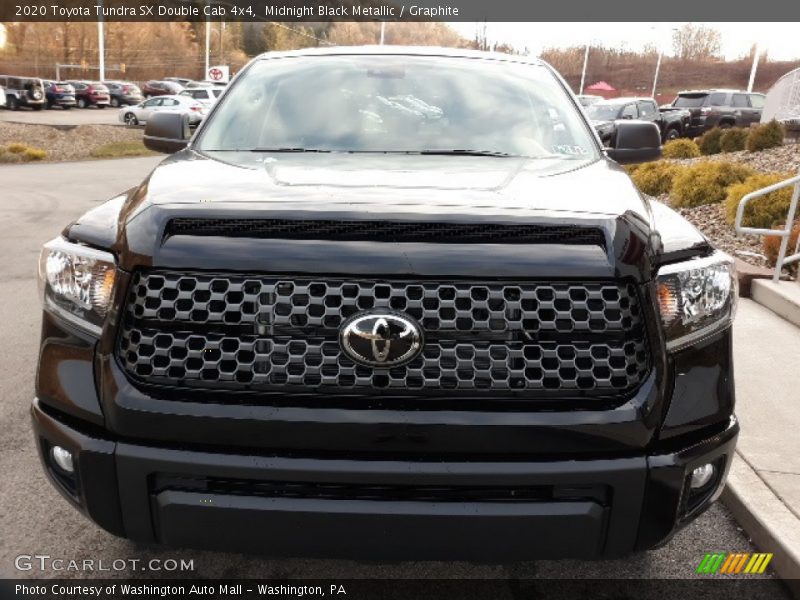 Midnight Black Metallic / Graphite 2020 Toyota Tundra SX Double Cab 4x4