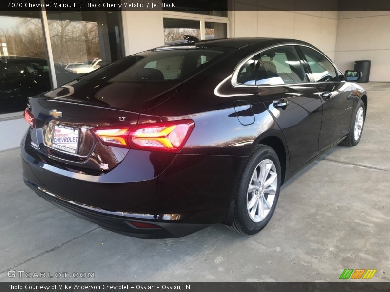 Black Cherry Metallic / Jet Black 2020 Chevrolet Malibu LT