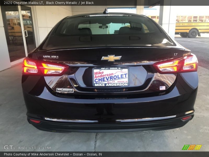 Black Cherry Metallic / Jet Black 2020 Chevrolet Malibu LT