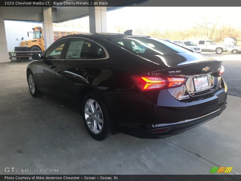 Black Cherry Metallic / Jet Black 2020 Chevrolet Malibu LT
