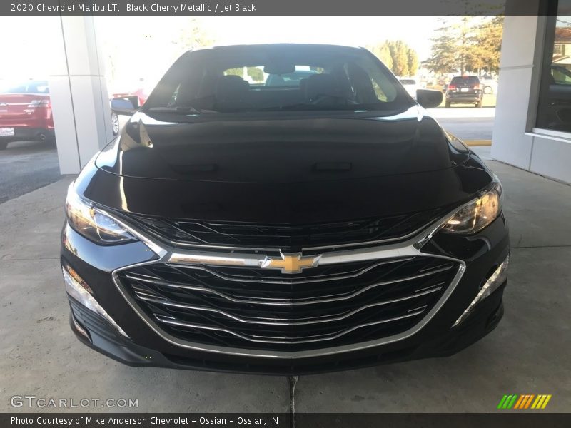 Black Cherry Metallic / Jet Black 2020 Chevrolet Malibu LT