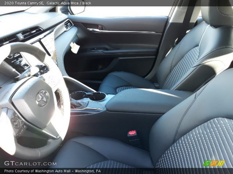 Galactic Aqua Mica / Black 2020 Toyota Camry SE
