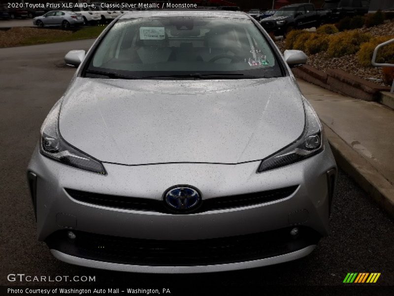 Classic Silver Metallic / Moonstone 2020 Toyota Prius XLE AWD-e