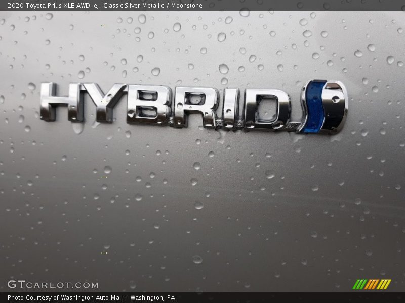 Classic Silver Metallic / Moonstone 2020 Toyota Prius XLE AWD-e