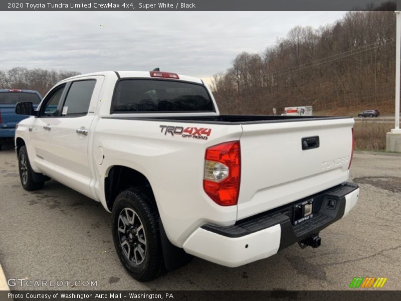 Super White / Black 2020 Toyota Tundra Limited CrewMax 4x4