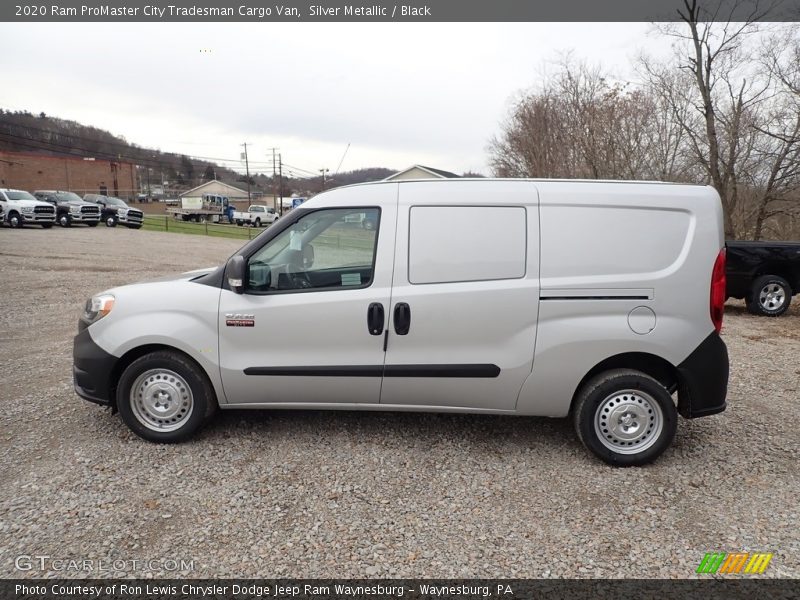  2020 ProMaster City Tradesman Cargo Van Silver Metallic