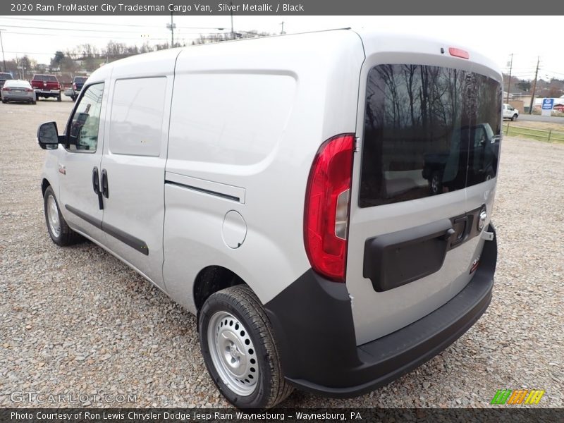 Silver Metallic / Black 2020 Ram ProMaster City Tradesman Cargo Van