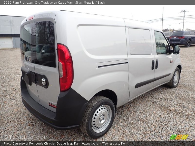 Silver Metallic / Black 2020 Ram ProMaster City Tradesman Cargo Van