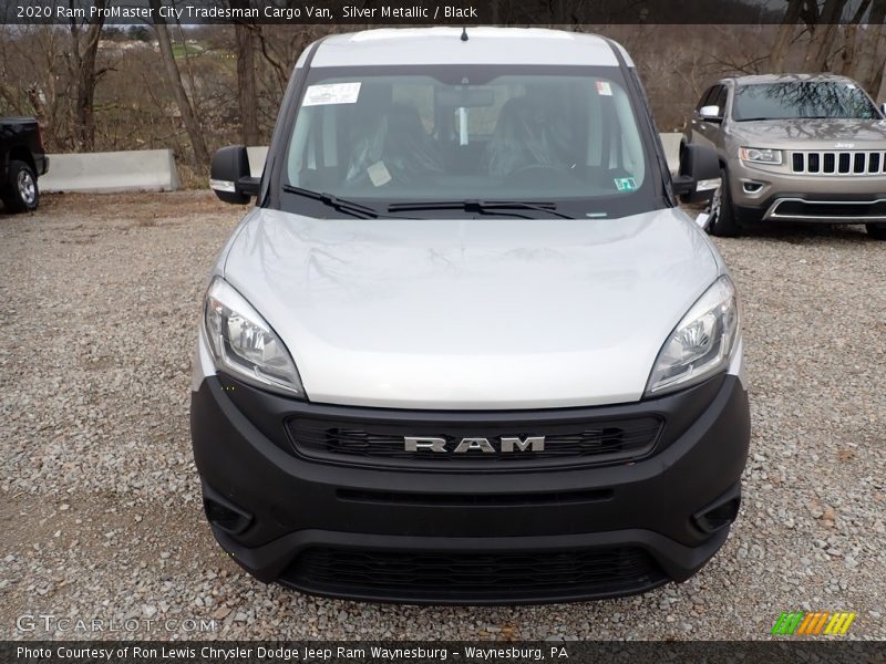 Silver Metallic / Black 2020 Ram ProMaster City Tradesman Cargo Van