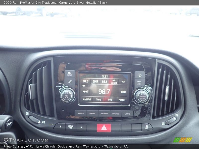 Controls of 2020 ProMaster City Tradesman Cargo Van