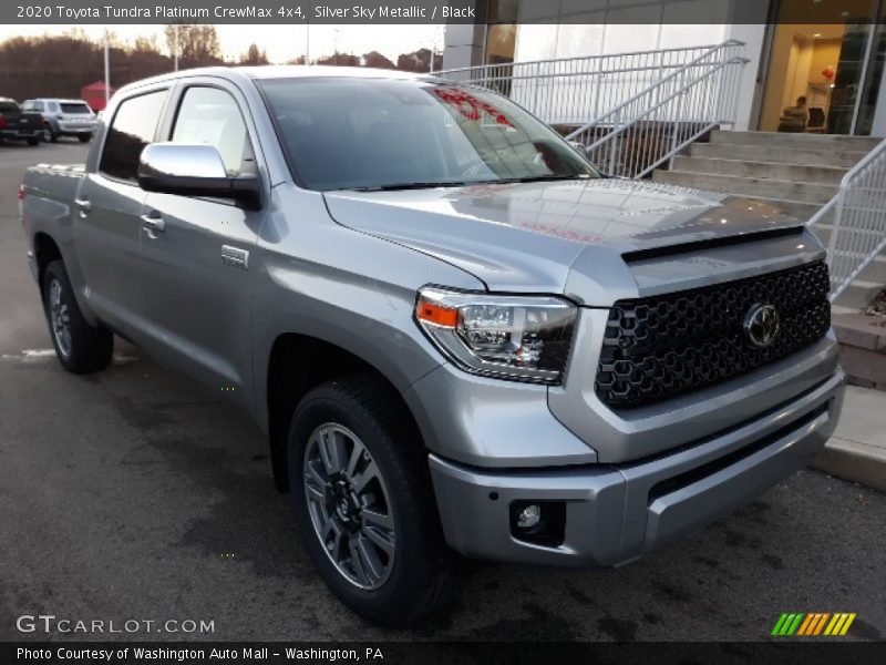 Silver Sky Metallic / Black 2020 Toyota Tundra Platinum CrewMax 4x4