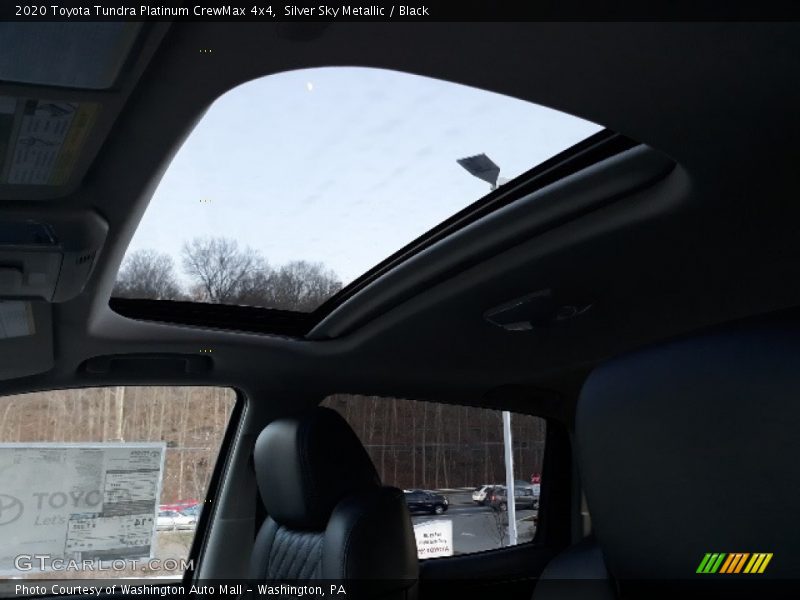 Silver Sky Metallic / Black 2020 Toyota Tundra Platinum CrewMax 4x4