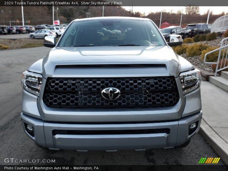 Silver Sky Metallic / Black 2020 Toyota Tundra Platinum CrewMax 4x4