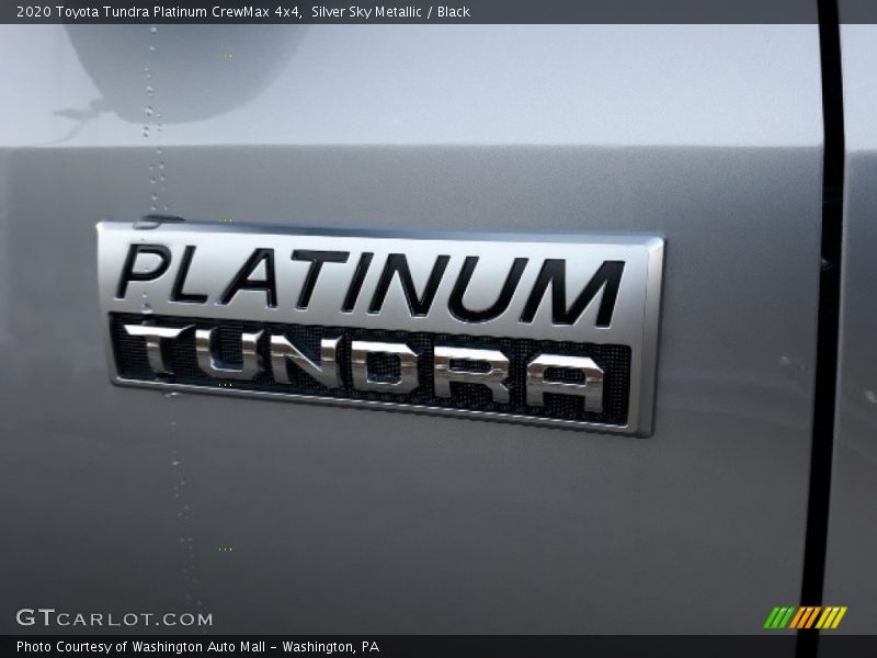  2020 Tundra Platinum CrewMax 4x4 Logo