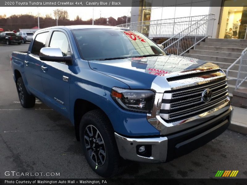 Cavalry Blue / Black 2020 Toyota Tundra Limited CrewMax 4x4