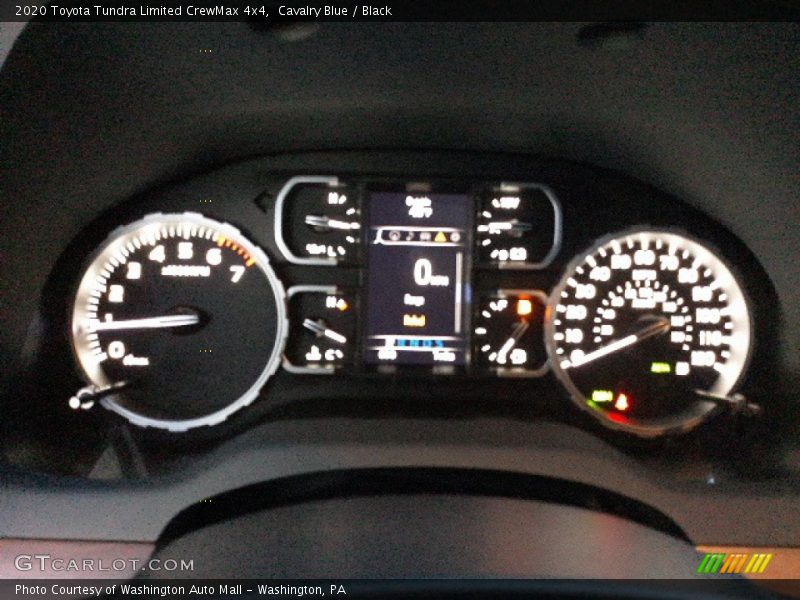 Cavalry Blue / Black 2020 Toyota Tundra Limited CrewMax 4x4