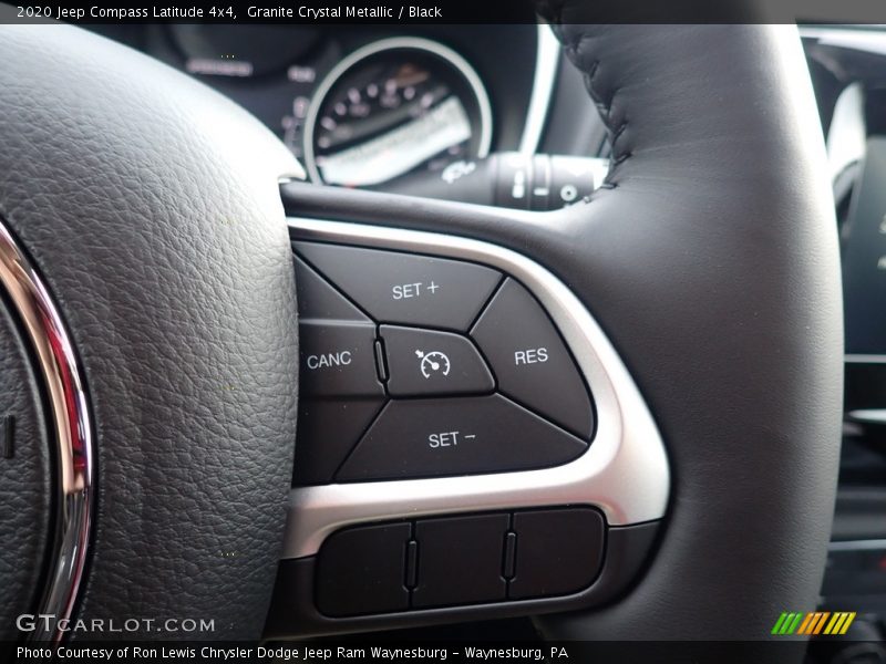 Granite Crystal Metallic / Black 2020 Jeep Compass Latitude 4x4