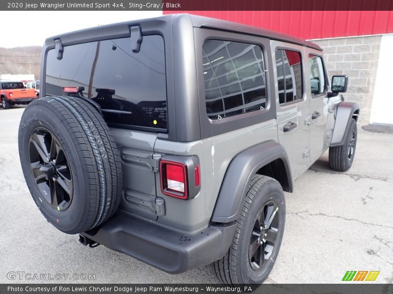 Sting-Gray / Black 2020 Jeep Wrangler Unlimited Sport 4x4