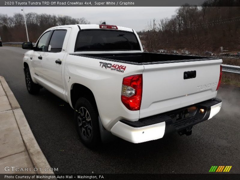 Super White / Graphite 2020 Toyota Tundra TRD Off Road CrewMax 4x4