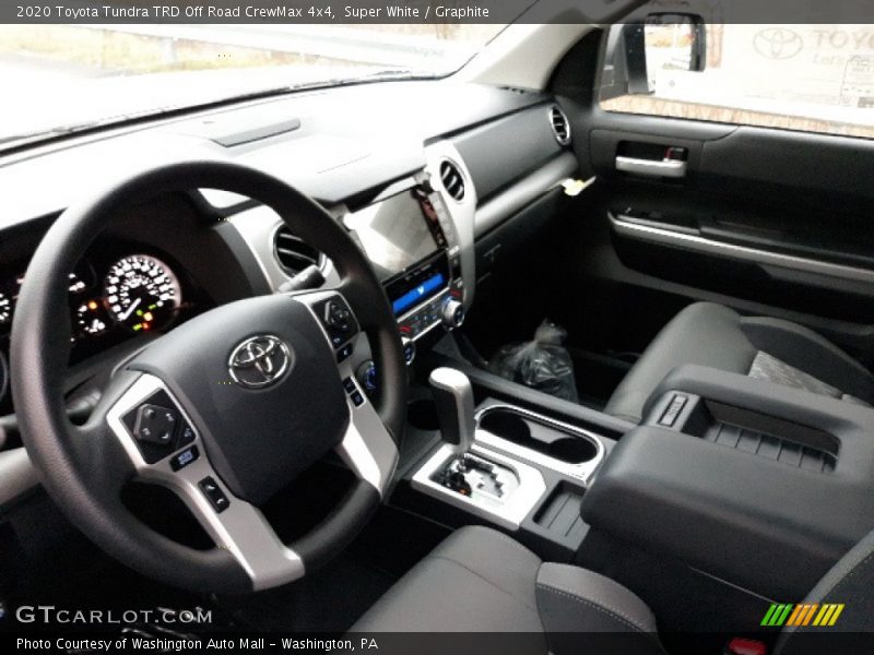 Super White / Graphite 2020 Toyota Tundra TRD Off Road CrewMax 4x4