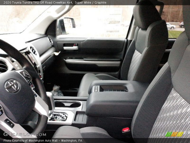 Super White / Graphite 2020 Toyota Tundra TRD Off Road CrewMax 4x4