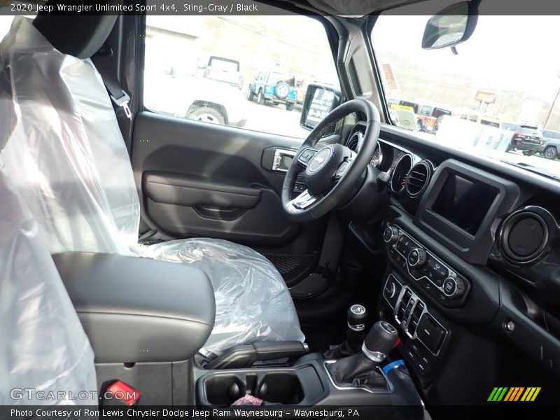 Sting-Gray / Black 2020 Jeep Wrangler Unlimited Sport 4x4