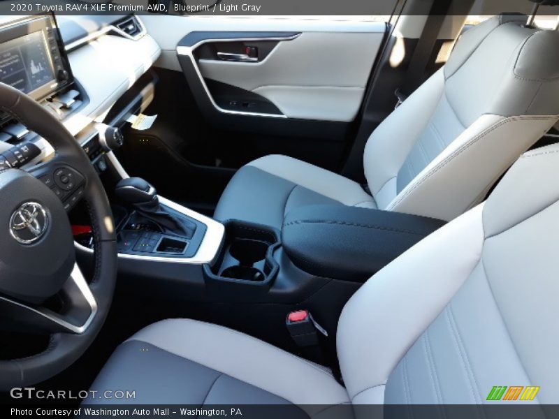 Blueprint / Light Gray 2020 Toyota RAV4 XLE Premium AWD