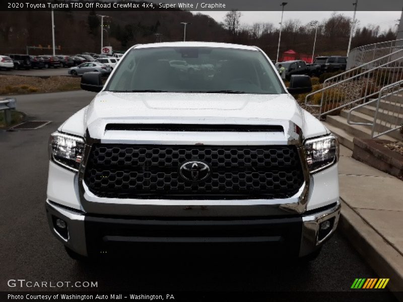 Super White / Graphite 2020 Toyota Tundra TRD Off Road CrewMax 4x4
