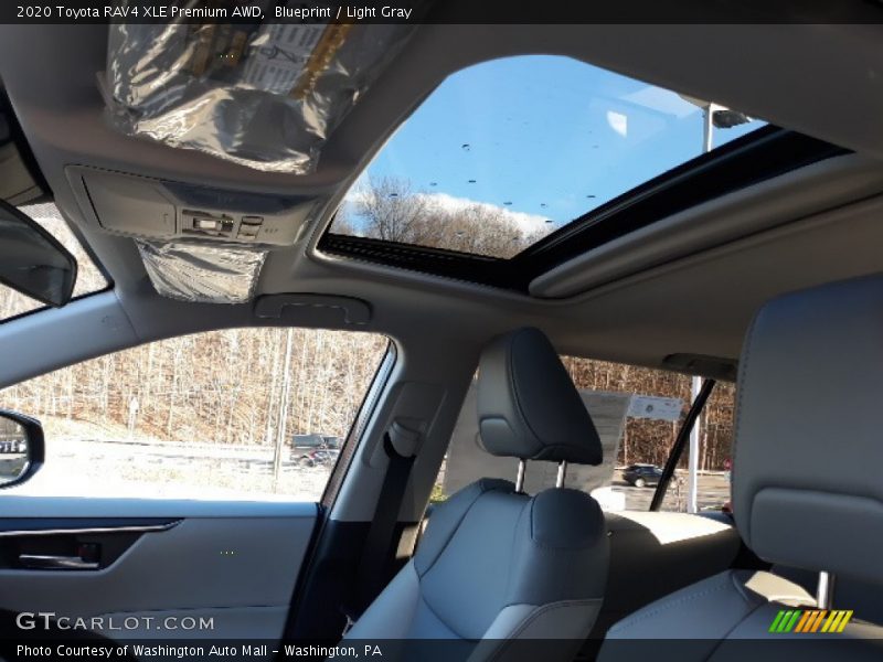 Blueprint / Light Gray 2020 Toyota RAV4 XLE Premium AWD