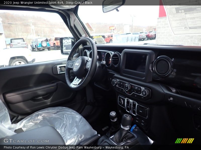 Sting-Gray / Black 2020 Jeep Wrangler Unlimited Sport 4x4