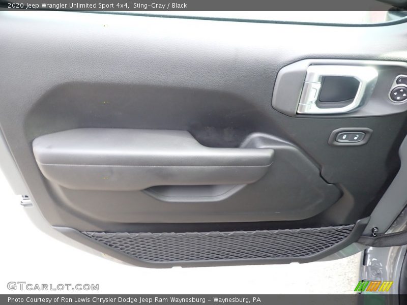 Sting-Gray / Black 2020 Jeep Wrangler Unlimited Sport 4x4
