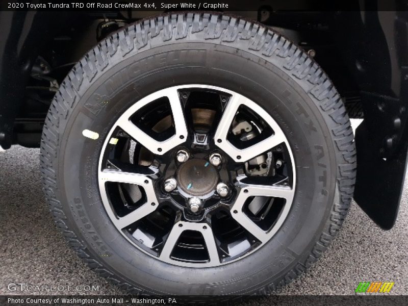 Super White / Graphite 2020 Toyota Tundra TRD Off Road CrewMax 4x4