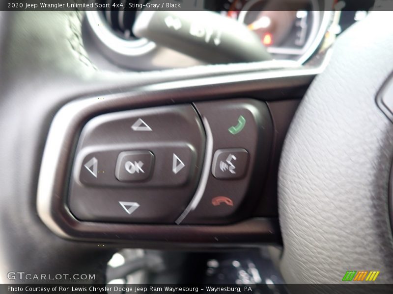 Sting-Gray / Black 2020 Jeep Wrangler Unlimited Sport 4x4