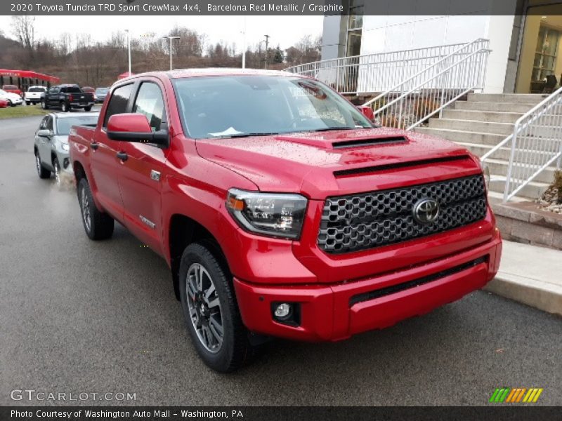 Front 3/4 View of 2020 Tundra TRD Sport CrewMax 4x4