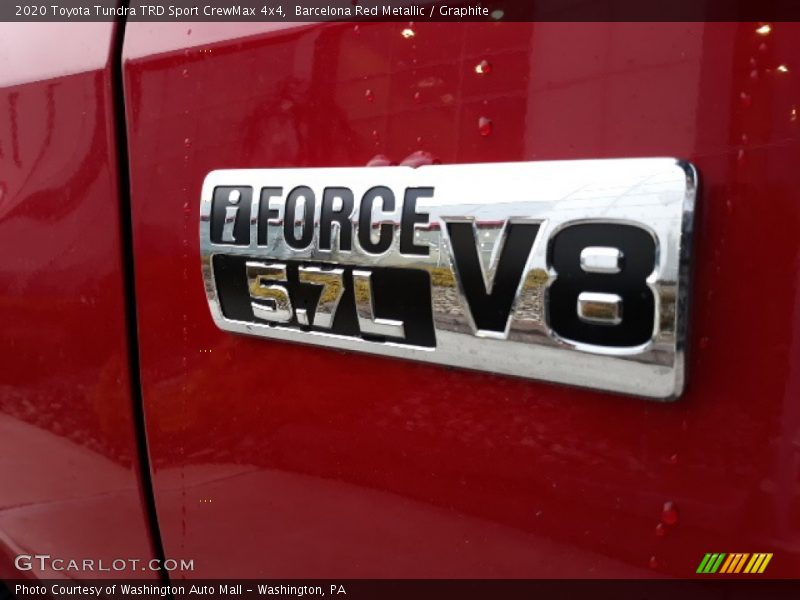 Barcelona Red Metallic / Graphite 2020 Toyota Tundra TRD Sport CrewMax 4x4