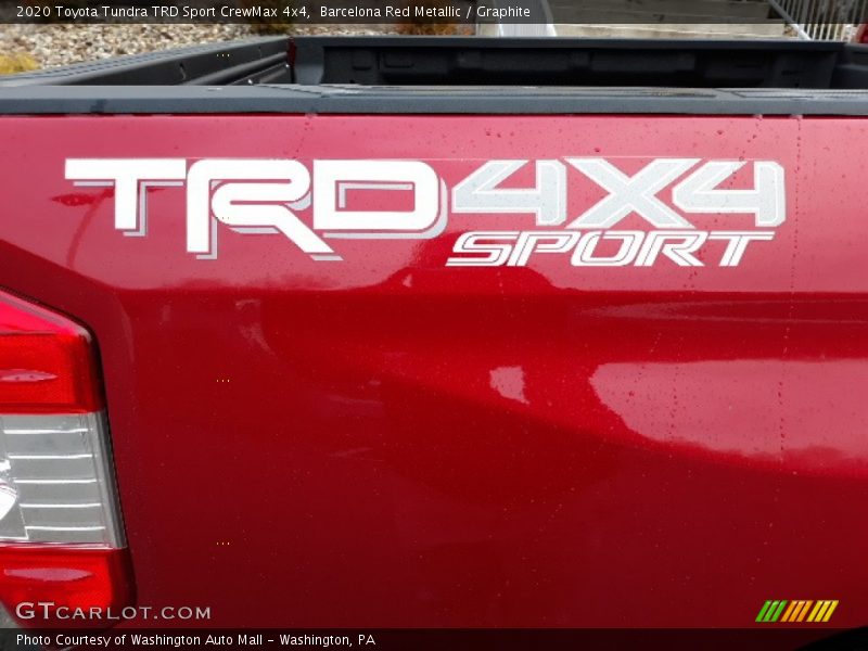 Barcelona Red Metallic / Graphite 2020 Toyota Tundra TRD Sport CrewMax 4x4