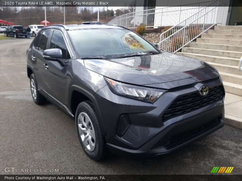 Magnetic Gray Metallic / Black 2020 Toyota RAV4 LE AWD