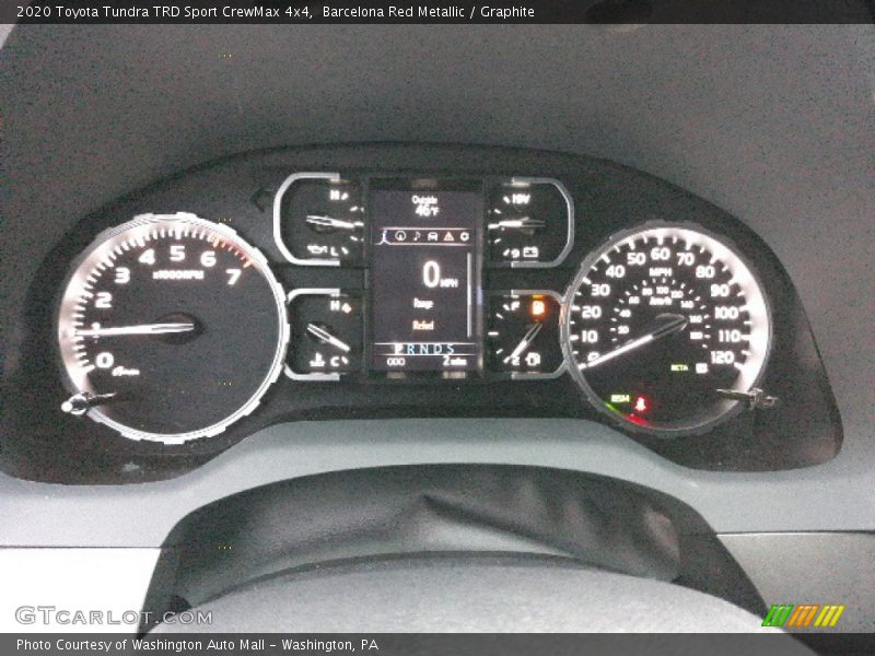 Barcelona Red Metallic / Graphite 2020 Toyota Tundra TRD Sport CrewMax 4x4