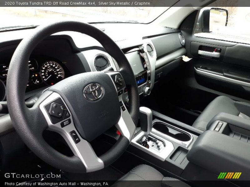 Silver Sky Metallic / Graphite 2020 Toyota Tundra TRD Off Road CrewMax 4x4